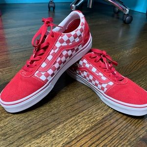 Vans old school checkerboard